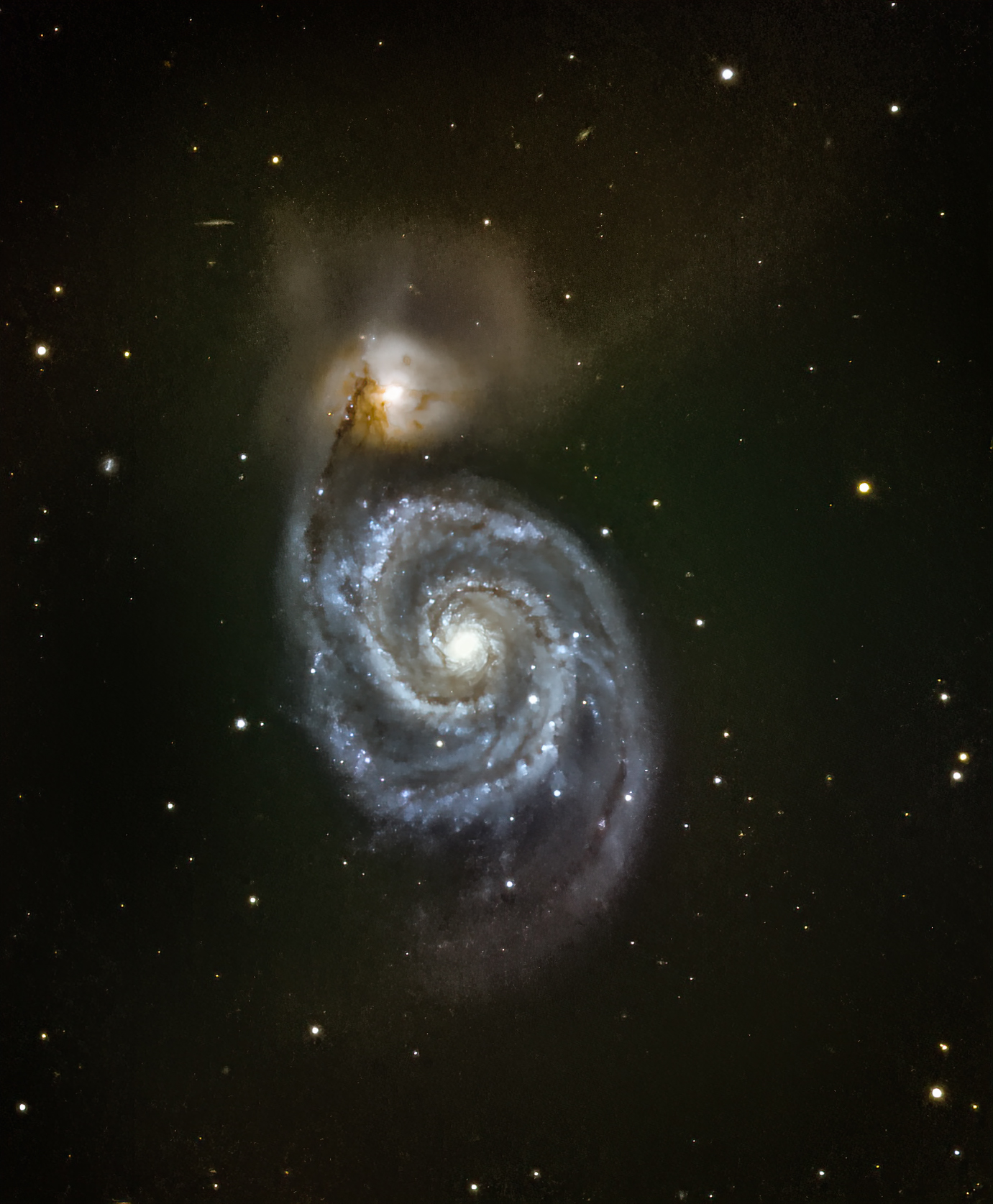 Whirlpool Galaxy | Telescope Live